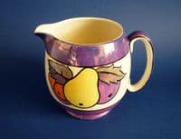 Early Susie Cooper Gray's Pottery Gloria Lustre 'Fruit' Jug c1926 (Sold)