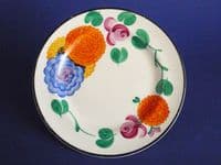 Early Susie Cooper Gray's Pottery Tea Plate - Floral Pattern 7503 c1928 #2 (Sold)