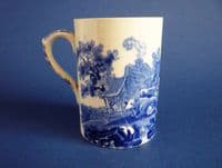 Fine Adams 'Cattle Scenery' Half Pint Mug c1895