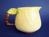 Fine Carlton Ware Yellow 'Apple Blossom' Custard Jug c1940