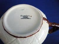 Fine Carlton Ware Yellow 'Apple Blossom' Custard Jug c1940