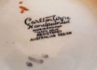 Fine Carlton Ware Yellow 'Foxglove' Medium Jug c1939