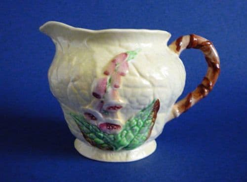 Fine Carlton Ware Yellow 'Foxglove' Medium Jug c1939