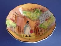 Fine Royal Doulton 'Gaffers' Leeds Dish Signed 'Noke' D4210 c1935