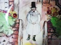 Fine Royal Doulton 'Gaffers' Nut Dish Signed 'Noke' c1939