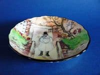 Fine Royal Doulton 'Gaffers' Nut Dish Signed 'Noke' c1939