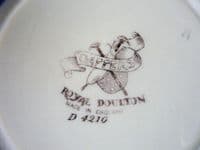 Fine Royal Doulton 'Gaffers' Nut Dish Signed 'Noke' c1939