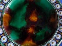 Fine Wedgwood Majolica 'Stanley' pattern Plate c1870