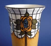 Frederick Rhead 'Elers Ware' Wood and Sons Vase c1915 (Sold)
