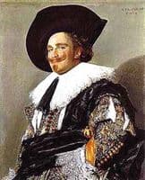 Goldscheider Myott 'Laughing Cavalier' Wall Plaque c1945