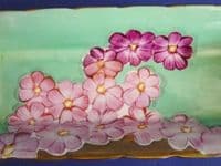 Gray's Pottery Art Deco Pink and Green Floral Dish c1932 (Sold)