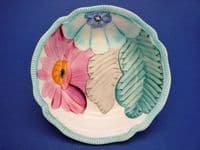 Gray's Pottery Floral Pattern A2939 Art Deco Dish c1935