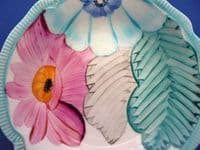 Gray's Pottery Floral Pattern A2939 Art Deco Dish c1935