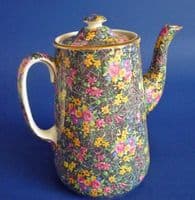 Grimwade's Royal Winton 'Cromer' Chintz Coffee Pot c1936