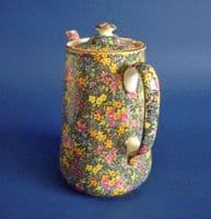 Grimwade's Royal Winton 'Cromer' Chintz Coffee Pot c1936