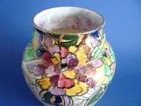 Grimwades Royal Winton 'Carnation' Lustre Roma Vase c1935 (Sold)