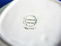 Grimwades Royal Winton Green 'Regina' Water Lily Salad Dish c1934