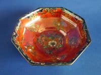 Grimwades Royal Winton Orange Floral Lustre Byzanta Ware Bowl c1925