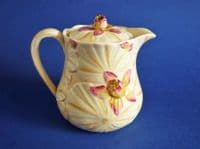 Grimwades Royal Winton 'Regina' Water Lily Covered Jug c1935