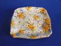 Grimwades Royal Winton 'Richmond' Chintz Butter Tray c1936
