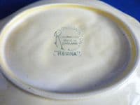 Grimwades Royal Winton Yellow 'Regina' Water Lily Bonbon Dish c1936