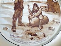 Grimwades WW1 Bruce Bairnsfather 'Old Bill' Large Wall Plaque c1917 (Sold)