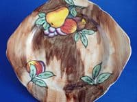 H & K Tunstall 'Luscious' Cake Plate c1935