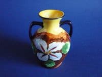 H & K Tunstall Pottery 'Clematis' Art Deco Vase c1935 (Sold)