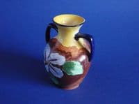 H & K Tunstall Pottery 'Clematis' Art Deco Vase c1935 (Sold)