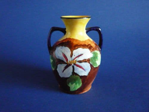 H & K Tunstall Pottery 'Clematis' Art Deco Vase c1935 (Sold)