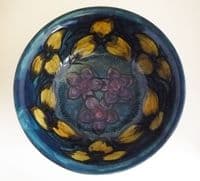 Hancock's Morris Ware C75-1 Large 'Clematis' Bowl by George Cartlidge c1920