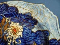 Hand Painted Grimwades Royal Winton 'Chrysanthemum' Lustre Wall Plate c1934 (Sold)