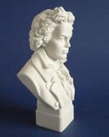 Hewitt and Leadbeater Parian Ware Bust of Beethoven c1910 (Sold)