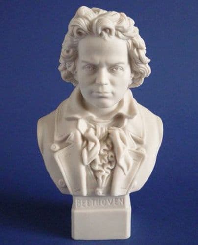 Hewitt and Leadbeater Parian Ware Bust of Beethoven c1910 (Sold)
