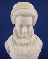 Hewitt Brothers Parian Ware Bust of Anne Hathaway c1920 (Sold)