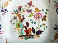 John Ridgway Imperial Stone China 'Peony' Pattern 5055 Dish c1854 (Sold)