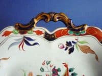 John Ridgway Imperial Stone China 'Peony' Pattern 5055 Dish c1854 (Sold)