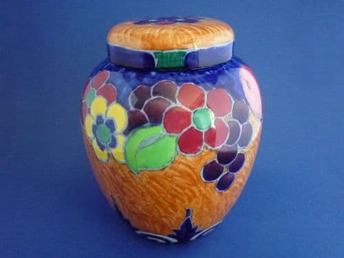 Keeling and Co 'Suntrae' Losol Ware Ginger Jar c1930 (Sold)