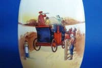 Large and Impressive Royal Doulton 'Coaching Days' Shape 7992 Vase by Victor Venner c1932