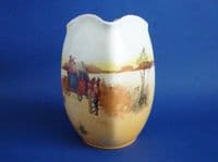 Large and Impressive Royal Doulton 'Coaching Days' Shape 7992 Vase by Victor Venner c1932