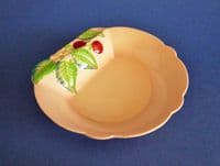 Large Carlton Ware Pink 'Raspberry' Preserve Dish c1936