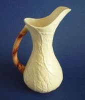 Large Carlton Ware Yellow 'Foxglove' Pitcher c1940