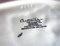 Large Carlton Ware Yellow 'Wild Rose' Dish c1939