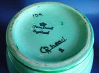 Large Early Charlotte Rhead Crown Ducal 'Primula' Vase c1932 - Pattern 2033 (Sold)