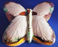 Large Hancock's Art Deco 'Ivory Ware' Butterfly Trinket Box c1930