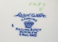 Large Keeling and Co 'Nanking' Losol Ware Teapot c1920