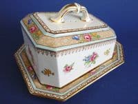 Large Keeling and Co 'Ormonde' Losol Ware Cheese Dish c1920