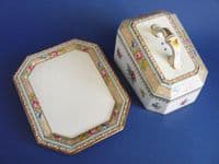 Large Keeling and Co 'Ormonde' Losol Ware Cheese Dish c1920