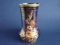 Large Maling Blue Lustre 'Gladioli' Vase c1936 (Sold)