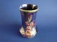 Large Maling Blue Lustre 'Gladioli' Vase c1936 (Sold)